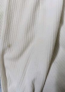 White Long Sleeve Crop Top