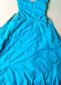 Seagreen Butterfly Frock
