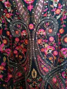 Embroidered Indo Western Dress