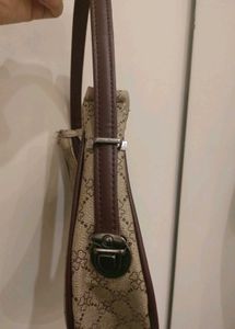 Patterned  BROWN Handbag