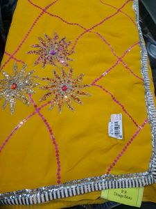 Pink Patterned saree