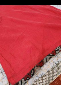 New Red Bohemian Sleeveless Kurta