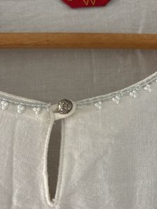W Women chikankari embroidered Kurta