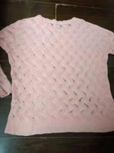 Light Pink Knit Sweater