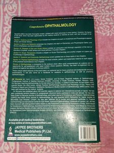 Khurana Ophthalmology Textbook