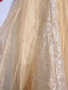 Women Yellow Anarkali Suit With Dupatta