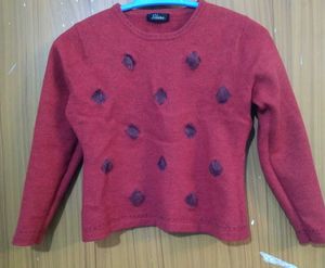 Cute Red  Sweater