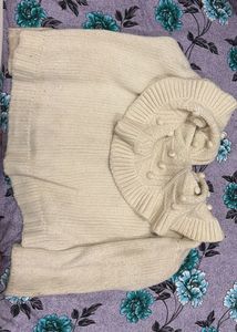 Cream Knit Cardigan
