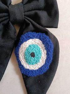 Evil Eye Hair Bow