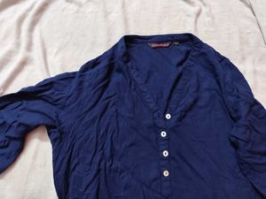 Blue Casual Kurti