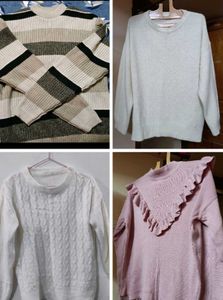 4 WOOLLEN T-SHIRTS