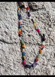 Pure silver 925 and semi precious stone Necklace