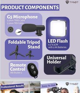 6 IN 1 VLOGGING KIT