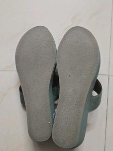 Diva Green Embellished Flats