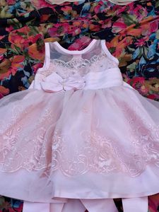 Elegant Pink Dress for Girls