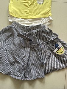 Skirt Top Set