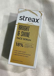 Streax Bright & Shine Face Serum
