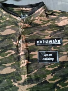 Cool Camo Print Shirt