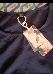 Navy Sleeveless Top