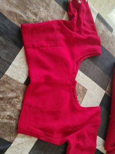 Elegant Red Saree