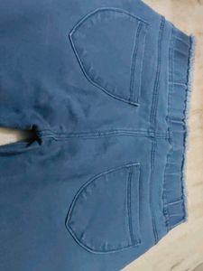 Blue Denim Joggers
