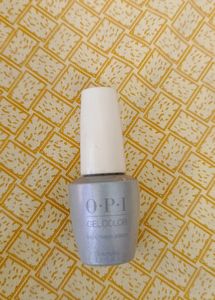 O. P. I Gel Polish Silver