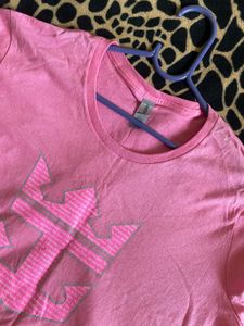 Pink Graphic Tee