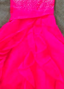 Hot Pink Party Dress