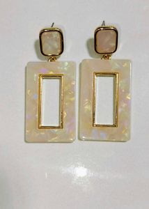 Drop Earrings Off White for Women &amp; Girls