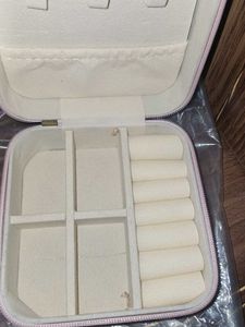 Pink Travel Jewellery Box