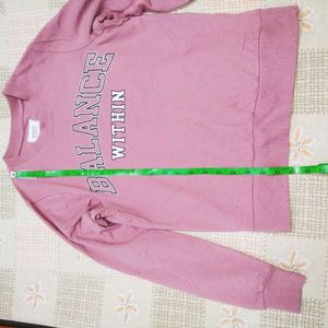 Pink &#39;Balance Within&#39; Graphic Sweatshirt