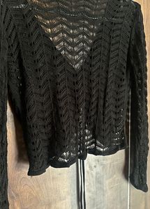 Black Crop Top