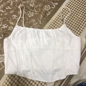 Corset Top With Boning