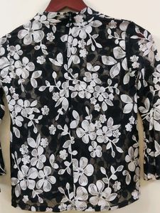 Cute Black And White Top