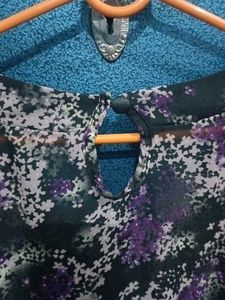 Floral Purple Dress