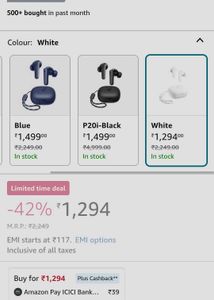 Soundcore R50i True Wireless in-Ear Earbuds,