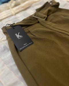 Women’s High Rise Relaxed Fit Korean Trousers