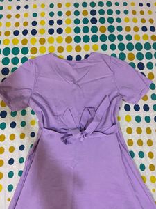 Lilac Short Dress