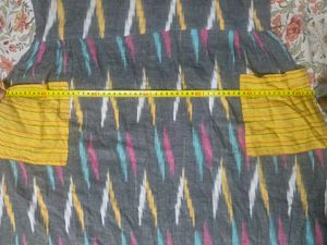 Cotton Ikat print Dress