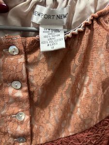 Vintage Style Brown Skirt