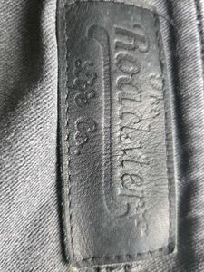 Dark Gray Denim Jeans