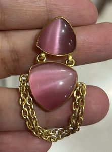 Gold Plated Stone Earrings