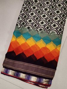 Printed Patterned Daily Wear Saree