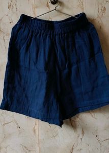 Blue Shirt &amp; Shorts Set