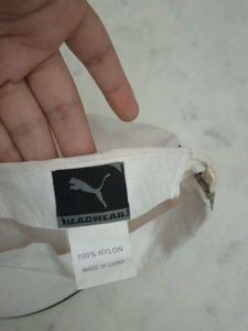 Puma White Cap
