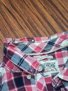 men&#39;s check shirt