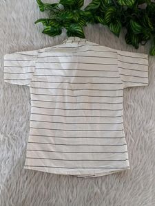 Off White &amp; Peach Colored Shirt Combo (Boys)