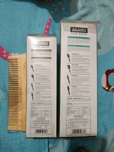 Pack Of 3 , 2 Hair Brush &amp; Neem Comb