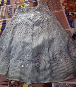 Beautiful Lehanga Choli With Shrug And Dupatta