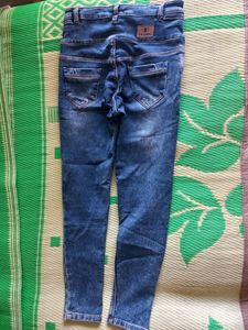Girls High Waist Denim Jeans